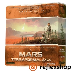 A Mars Terraformálása társasjáték dobozborító