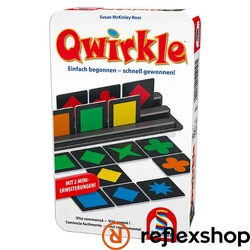 Qwirkel társasjáték fémdobozban