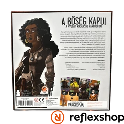 A bőség kapui doboz hátulja