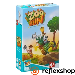 Zoo Run társasjáték, angol nyelvű