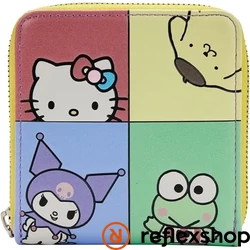 Loungefly Hello Kitty and Friends körbe cipzáras pénztárca