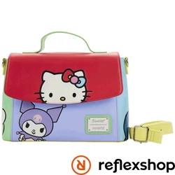 Loungefly Hello Kitty and Friends színes crossbody táska