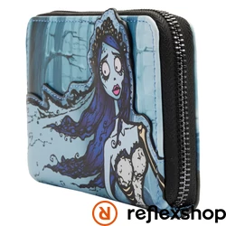 Loungefly The Corpse Bride: Emily Forest körbe cipzáras pénztárca