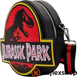 Loungefly Universal: Jurassic Park logo crossbody táska