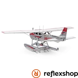 Metal Earth Cessna 182 hidroplán | hátulnézet