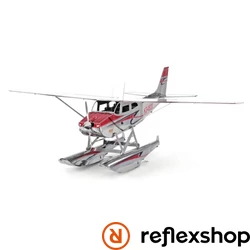 Metal Earth Cessna 182 hidroplán - lézervágott acél makettező szett