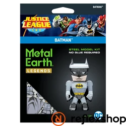 Metal Earth DC Igazság Ligája - Batman mini modell - lézervágott acél makettező szett