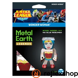 Metal Earth DC Igazság Ligája - Wonder Woman mini modell - lézervágott acél makettező szett