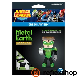 Metal Earth DC Igazság Ligája - Zöld lámpás mini modell - lézervágott acél makettező szett