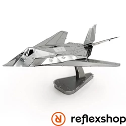 Metal Earth F-117 Nighthawk lopakodó repülőgép - lézervágott acél makettező szett