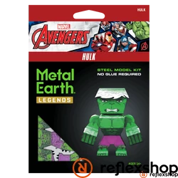 Metal Earth Marvel Bosszúállók - Hulk mini modell csomagolása