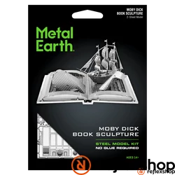 Metal Earth Moby Dick - lézervágott acél makettező szett