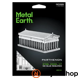 Metal Earth Parthenon - lézervágott acél makettező szett