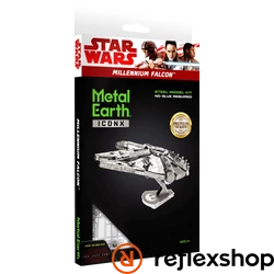 Metal Earth Star Wars ICONX Ezeréves Sólyom űrhajó - nagyméretű lézervágott acél makettező szett