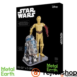 Metal Earth Star Wars R2-D2 és C-3PO díszdobozos szett