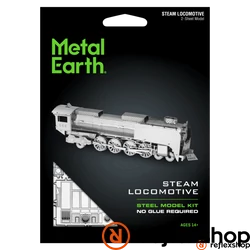 Metal Earth UP844 Gőzmozdony - lézervágott acél makettező szett