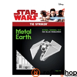 Metal Earth Zsivány egyes Tie Striker űrrepülő - lézervágott acél makettező szett