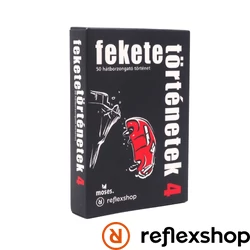 Fekete történetek 4. logisztori rejtvények dobozborító