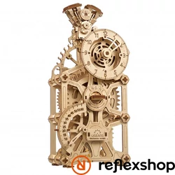 UGEARS Motorblokk óra - mechanikus modell szemből