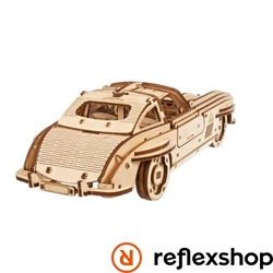 UGEARS Sport Coupe autó - mechanikus modell hátulról