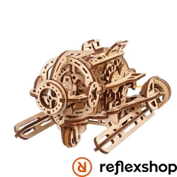 UGEARS Steampunk tengeralattjáró - mechanikus modell szemből