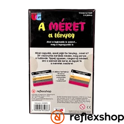 A méret a lényeg - Doboz hátulja