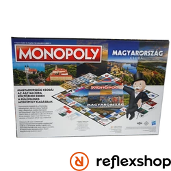 Monopoly: Magyarország csodái doboz hátzulja