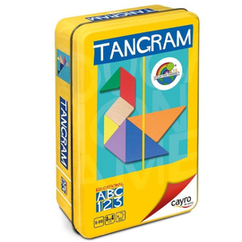 Tangram - fémdobozos
