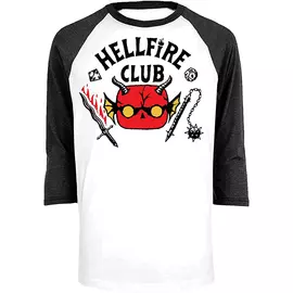 Boxed Tee: Stranger Things - Hellfire Club - L