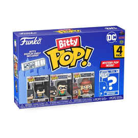 Funko Bitty POP! DC- Batman 4PK figura