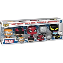 Pop! 5-Pack Marvel: Spider-Man - Prodigy / The Hornet / Prince of Arachne / Spider-Armor MK I / Spider-Armor MK II () s