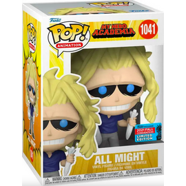 Funko Pop! Animation: My Hero Academia - All Might (with Bag &amp; Umbrella) (Convention Special Edition) #1041 Vinyl Figure