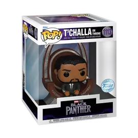 Funko Pop! Deluxe Marvel: Black Panther Legacy S1 - T’Challa on Throne (SE) #1113 Vinyl Figure