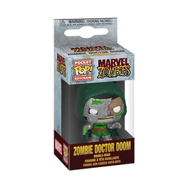 POP Keychain: Marvel Zombies- Dr. Doom