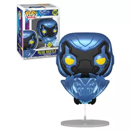 Funko POP! Movies: Blue Beetle - Blue Beetle (Glows in the Dark) (SE) figura #1407