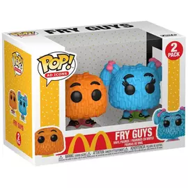 Funko POP! Ad Icons: McDonald's - Fry Guys (Orange and Blue) figura