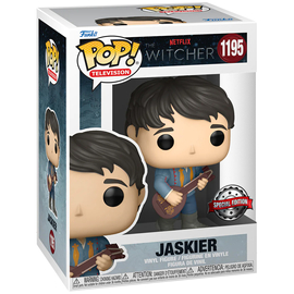 Funko Pop! Television: Witcher - Jaskier (Green Outfit) (Special Edition) #1195 Vinyl Figure