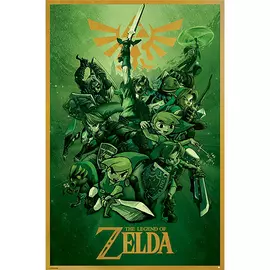 The Legend of Zelda (LINK) maxi poszter