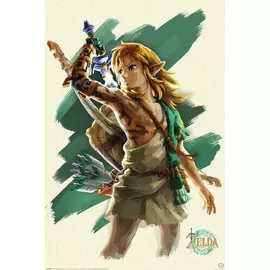 The Legend of Zelda: TEARS OF THE KINGDOM (LINK UNLEASHED) maxi poszter