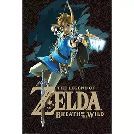Zelda Breath of the Wild (GAME COVER) maxi poszter