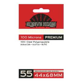 Sleeve Kings Euro kártyavédő (55 db-os csomag) 44 x 68 mm