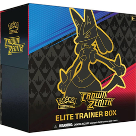Pokemon Sword &amp; Shield 12.5 Crown Zenith Elite Trainer Box