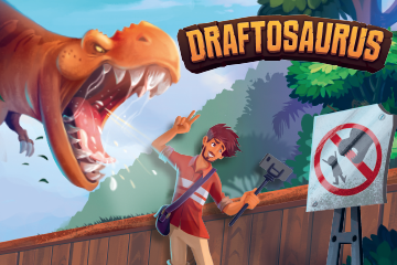 A meeple-ök mindig utat törnek maguknak – Draftosaurus bejelentés