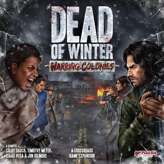 Dead of Winter társasjáték Warring Colonies kiegészítő, angol nyelvű