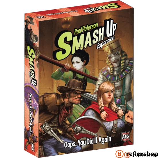 Smash Up: Oops You Did It Again angol nyelvű kiegészítő