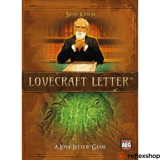 Lovecraft Letter angol nyelvű társasjáték dobozborító