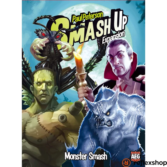 Smash up! Monster Smash angol nyelvű társasjáték