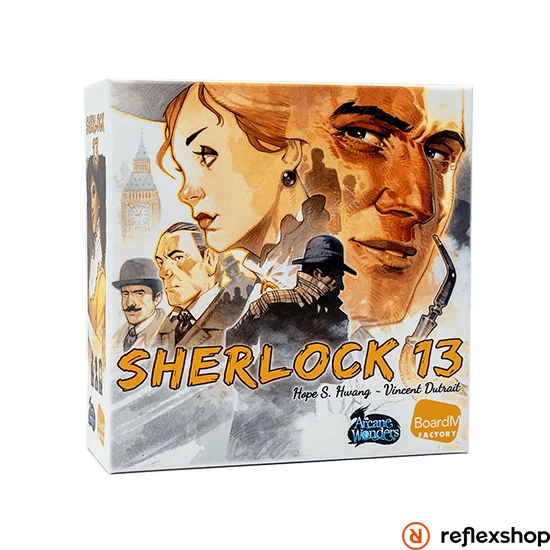   Sherlock 13 társasjáték, angol nyelvű 