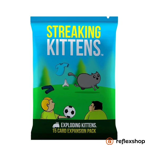 Exploding Kittens angol nyelvű társasjáték Streaking Kittens kiegészítő