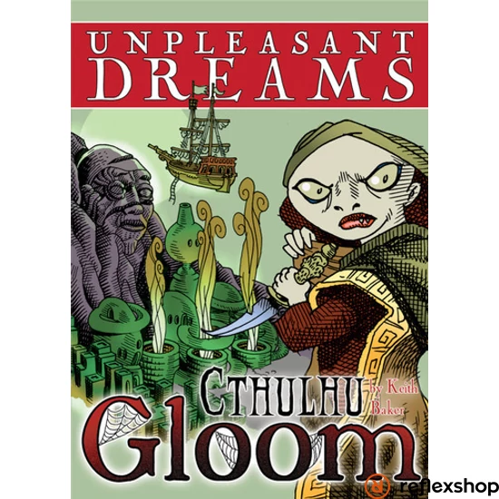 Cthulhu Gloom Unpleasant Dreams angol nyelvű kiegészítő